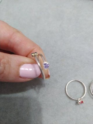 Anillo Tous plata 925 , son a 20 euros cada uno