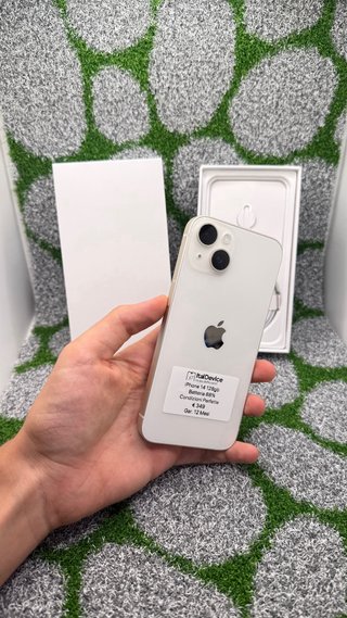 iPhone 14 128GB Bianco - Perfette Condizioni