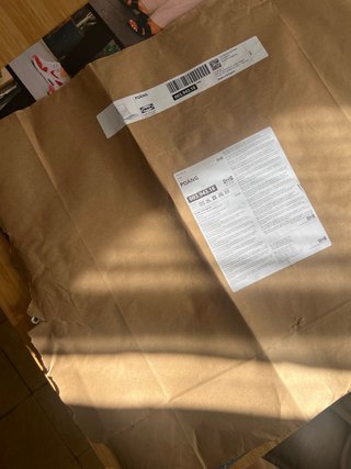 Cojín sillón POÄNG IKEA Knisa beige claro