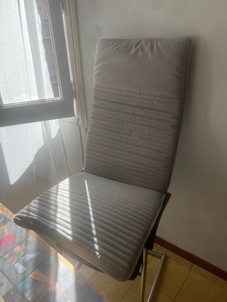 Cojín sillón POÄNG IKEA Knisa beige claro