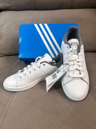 Adidas Stan Smith Blancas y Grises Talla 37