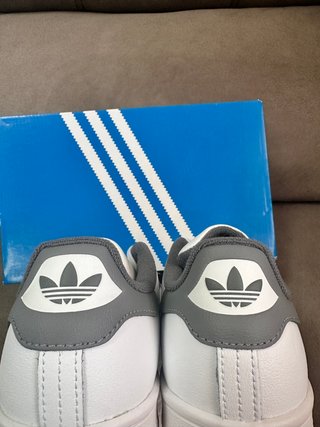 Adidas Stan Smith Blancas y Grises Talla 37