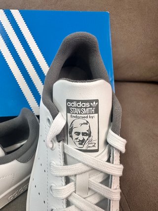 Adidas Stan Smith Blancas y Grises Talla 37