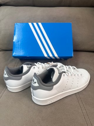 Adidas Stan Smith Blancas y Grises Talla 37