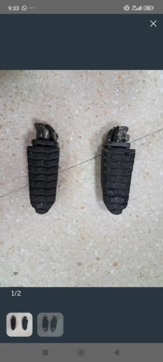 Estriberas Pasajero Triumph Tiger 800