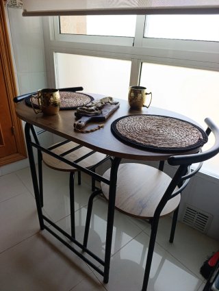 Mesa y 2 Sillas Cocina