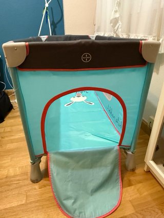 Cuna de viaje plegable/parque con colchón incluido