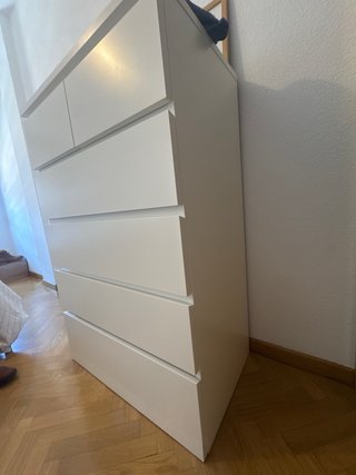 Cómoda Malm Ikea Blanca