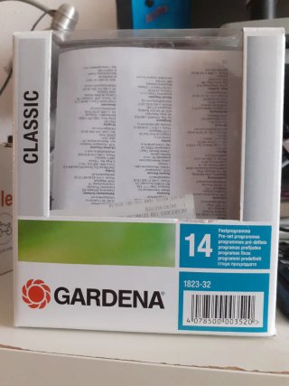 Programador Riego Gardena C14e