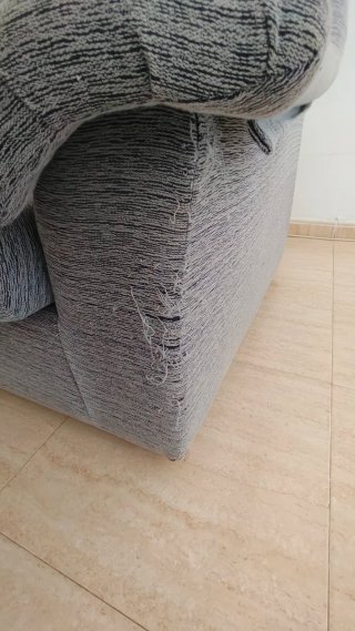 Sofá Chaise Longue Esquinero azul