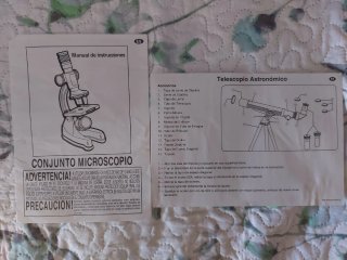 Microscopio y Telescopio Infantil