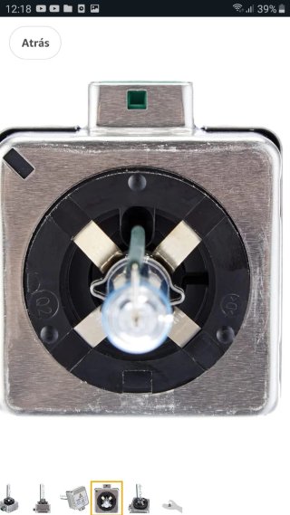 2x Bombillas Xenón Osram Xenarc D3S 35W Originales