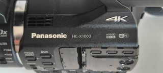 Videocámara Panasonic HC-X1000 y mochila transport