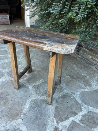 Mesa Tocinera Antigua Madera Rústica