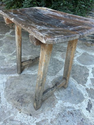Mesa Tocinera Antigua Madera Rústica