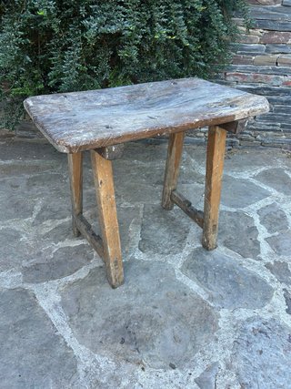 Mesa Tocinera Antigua Madera Rústica