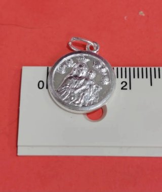 Medallas de la Virgen del Carmen de Plata de Ley