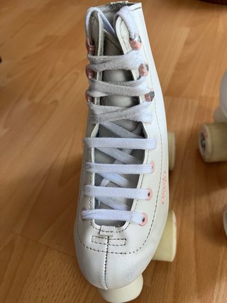 Patines de ruedas blancos talla 32