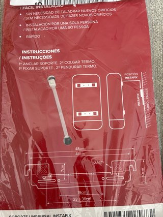 Soporte Universal Termo eléctrico