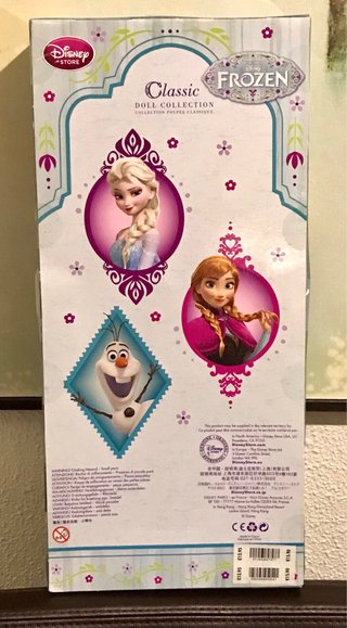 Muñeca Disney Store exclusiva Frozen Elsa