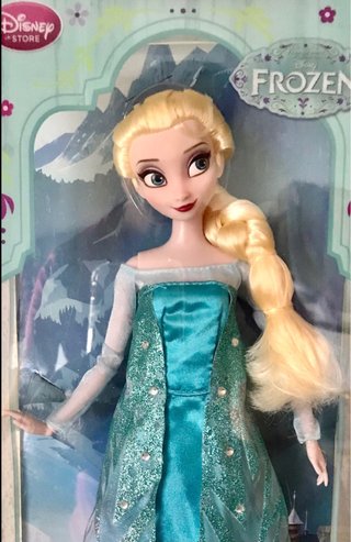Muñeca Disney Store exclusiva Frozen Elsa