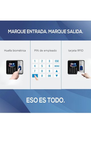 Hapattend H1 Control horario Huella Dactilar
