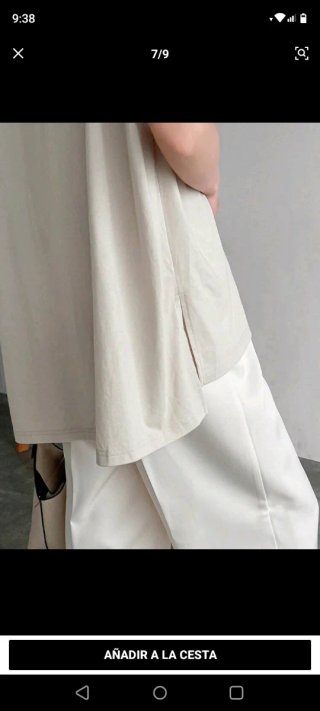 Camiseta oversize IT'S OKAY beige