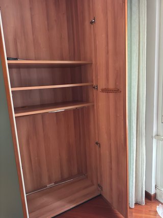 Armadio 6 ante vetro e legno