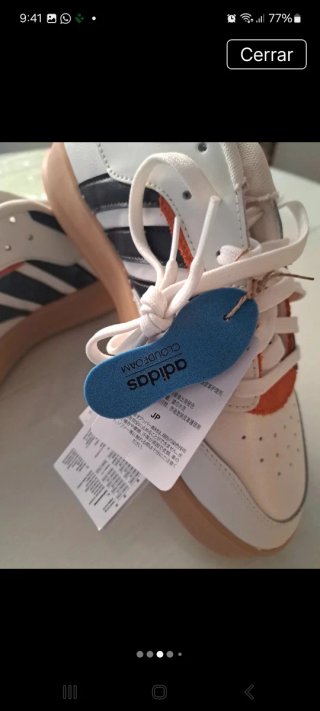Adidas Court 24 Naranja Blanco