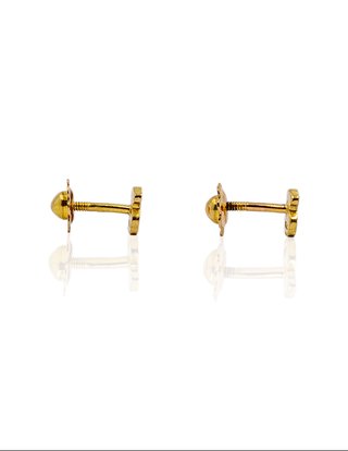 Pendientes Oso Baby TOUS 0,5cm Oro 18k