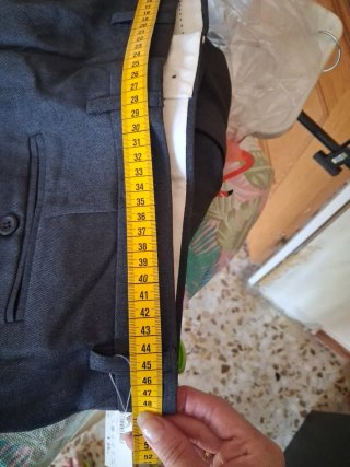 Pantalón de traje gris