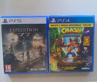 Expedition 33 Ps5 y Crash Bandicoot Ps4
