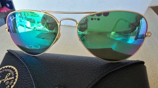 Gafas de sol Ray-Ban RB3025 Aviator Dorado