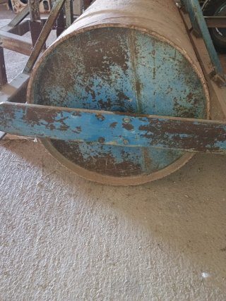 Rulo  agrícola hecho por un herrero.