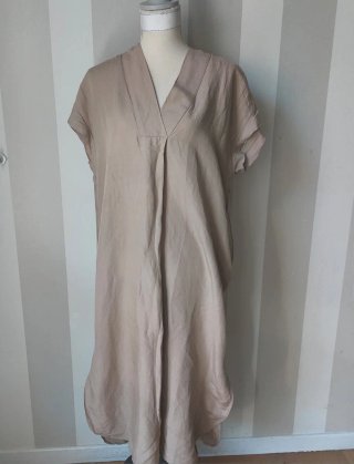 Vestido Túnica Beige Talla Única