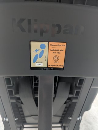 Silla Coche Klippan Opti 129 ACM