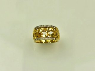Anillo Panteras Oro 18k