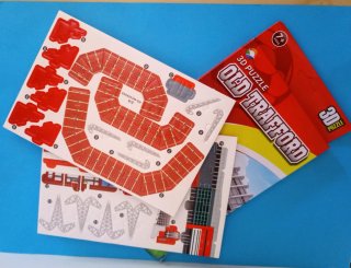 Puzzle 3D Old Trafford Stadio Manchester United