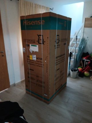 Frigorífico Hisense French Door RF749N4SWSE