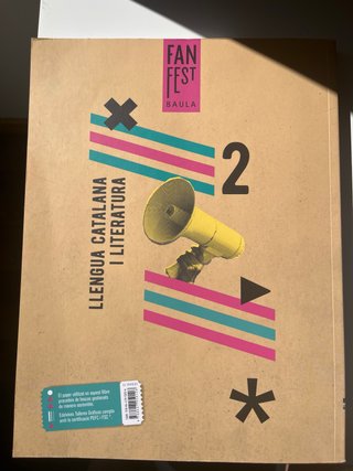 Llengua catalana i literatura 2n Batxillerat LA...