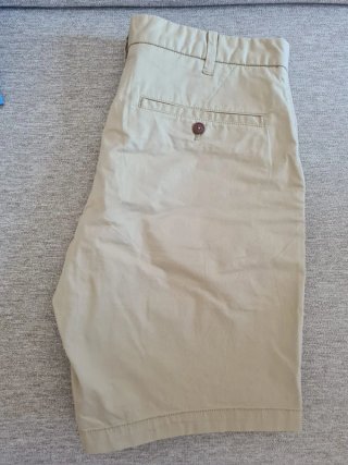 Bermudas slim fit algodón hombre