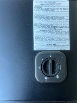 Estufa de gas Llama Azul Habitex