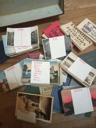 Lote 500 Postales Años 30-50