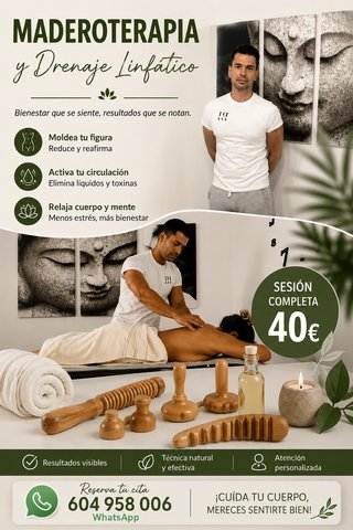 Masaje de Maderoterapia madrid