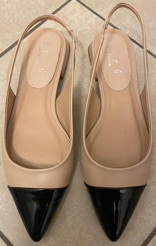 Scarpe eleganti Zizzi Tg 37 beige/nero