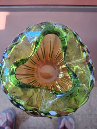 Cuenco/Cenicero Vintage Cristal Soplado