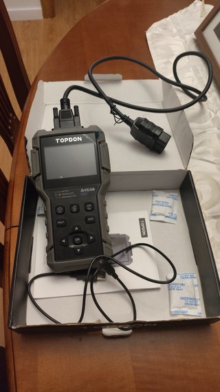 TOPDON ArtiLink600 OBDII Scanner ABS SRS