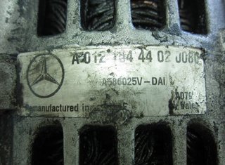 A01215444020080 alternador mercedes-benz clase