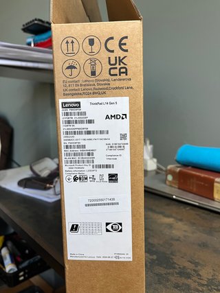Portatile Lenovo ThinkPad L14 Nero