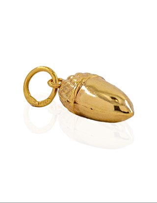 Colgante bellota oro 18k 1.6cm - 15726